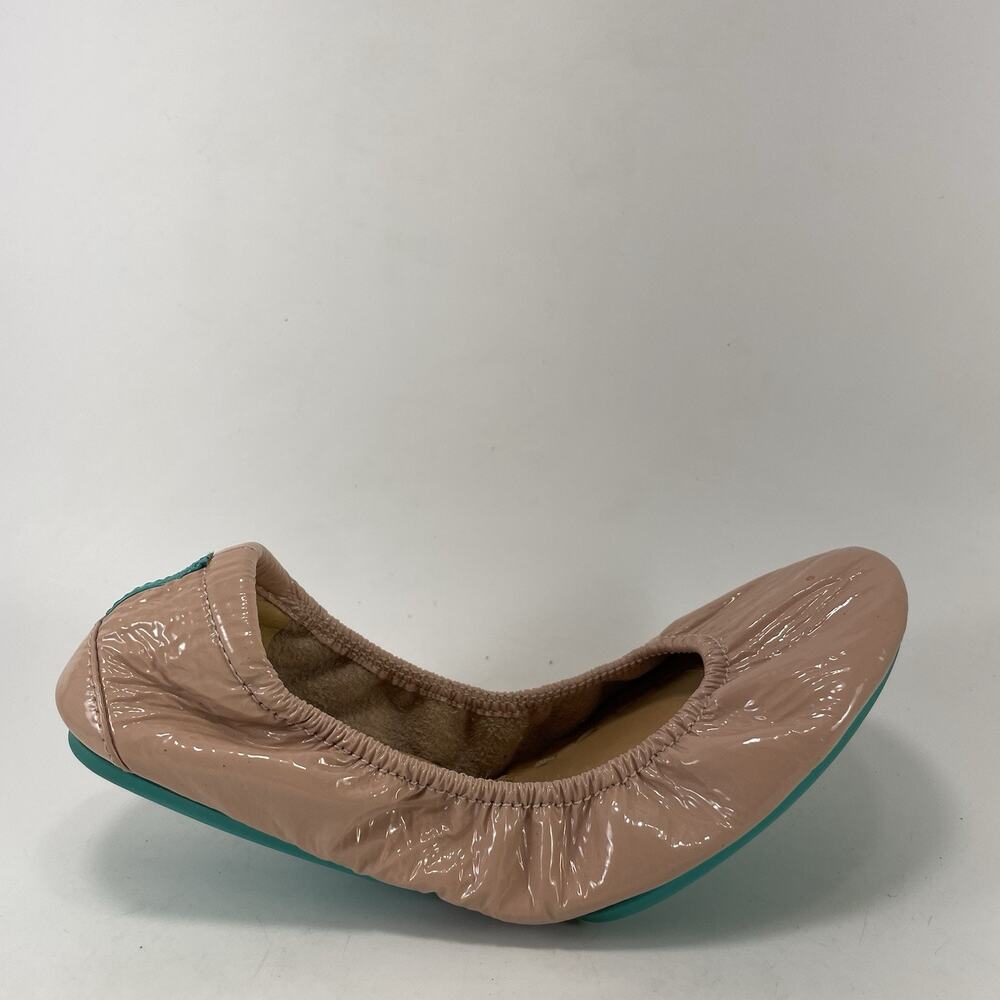Tieks By Gavrieli Blush Patent Leather Ballet Flats Womens Size 6 Nude Pink